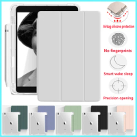 Pencil Holder Fog Cover Case For iPad 10th Gen 2022 2020 Air 5/4 10.9” 2021 Pro 11 10.2`9.7"inch Mini 6 Soft Bottom Cover