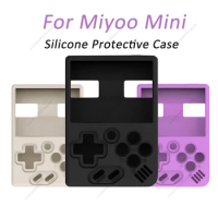 For Miyoo Mini Game Console Silicone Case Anti-Slip Thickened Protective Cover with Lanyard Accessories For MIYOO MINI,Only Case