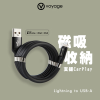 VOYAGE Magic SNAP! 魔磁 Apple MFI認證快速充電傳輸線(USB-A to Lightning 1M)