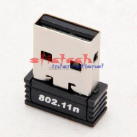 by dhl or ems 500pcs 100m Mini USB wireless network card WiFi signal transmitter /receiver desktop WLAN USB Adapter RTL8188