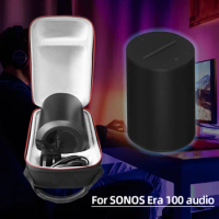 Speaker Storage Bag For SONOS Era100 EVA Shockproof Storage Carrying Case Portable Travel Protective Box Speaker Accessories