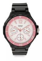 CASIO Women Digital LRW-250H-1A3VDF Black Pink