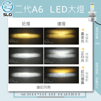 二代 A6 LED大燈 H4 適用於 many 雷霆 Smax 勁戰 機車大燈 機車LED JPUPU 鈦星