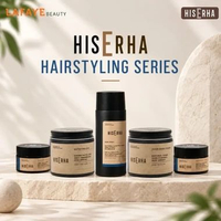 HIS ERHA Pomade Waterbased Mattifying Clay Pomade Hair Dust Powder Rangkaian Produk Hair Styling Ram