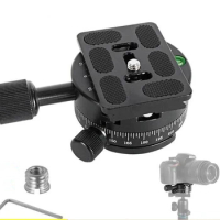 CANMEELUX BH-04 Panoramic Ball Head Tripod Head with Indexing Rotator with Arca Swiss Style Plate