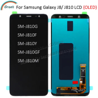 OLED For Samsung Galaxy J8 J810 LCD Touch Screen Digitizer Assembly For Samsung J8 2018 LCD Display