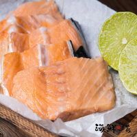 【海鮮主義】鮭魚中骨肉12包(500g±10%/包 約4-7片/包)
