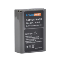 1220mAh BLN-1 Rechargeable Battery for Olympus PEN-F, OM-D E-M1, E-M5 Mark II, E-M5, E-P5
