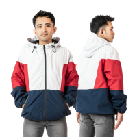 Gizmo Windbreaker Parasut jaket Outdoor Running Jacket Tahan Air Hitam Musim panas Red Prince Pria S