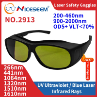 Hot  Protection Ilass safety goggles OD6 CE ND YAG UV  Infrared X Ray 532Nm CO2 1064Nm 190-550 800-1