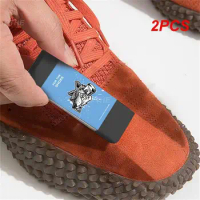 2PCS Portable Shoes Eraser Eraser Outdoor Shoe Polish Portable Clean Wipe Clean Wipe Shoe Polish