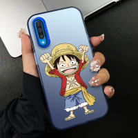 เคสโทรศัพท์ สำหรับ Samsung A50 A505FD A50S A30S เคส Luffy กึ่งโปร่งใส บางเฉียบ ฝ้า เคส