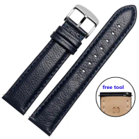 genuine leather watchband for Samsung gear sport s4/S2 42mm Galaxy watch Ticwatch 2 watch straps 20mm Quick release pins