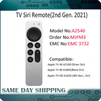 New for Apple TV 4K A2169 A1842 &amp; TV HD A1625 Remote Control for Apple A2540 Siri Remote 2nd Generation MJFM3 EMC3732 2021 Model