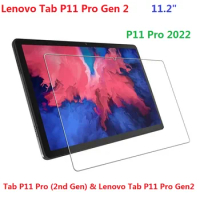 11.2" Tempered Glass For Lenovo Tab P11 Pro Gen 2 Gen2 Screen Protector Tablet Protective Film 2022