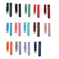 Silicone Strap 20/22mm Soft Quick Release Wrist Band for Samsung Huami Huawei Garmin Xiaomi Smart Watch Bracelet Replacement