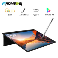 EHOMEWEI Portable Monitor Q Series 16 Inches 16：10 2.5K Dual Monitor Laptop Switch Phone Ps5 External Office Game