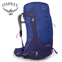 【Osprey】Sirrus 36 透氣網架健行登山背包 36L 女款 漿果藍(登山背包 健行背包 運動背包)