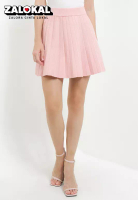 Uptown Girl Vertical Stripes Knit Mini Skirt