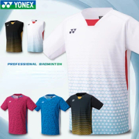 National Team Badminton POLO Tennis Clothing Sport Jersey Men's Women's Short Sleeve T Shirts Top T-shirt 10615EX