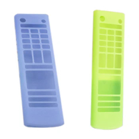 ABGZ-2 Pcs Silicone Case For LG Smart TV Remote Control Shockproof Holder Cover, Luminous Blue &amp; Luminous Green