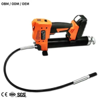 10000PSI 20V electric grease pump battery operated powered High-pressure Excavator Grease Gun electric cordless grease gun