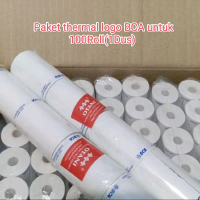 BCA Kertas Thermal Logo 57x39mm Isi 100 Roll Paket Thermal Logo BCA untuk 100Roll 1Dus
