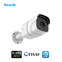 Built-in audio H.265 IP Camera 1080P 3mp 5mp 2.8mm 3.6 mm ONVIF P2P 48v poe network ipcam metal XMEye Surveillance xmeye CCTV