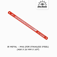 TJAP MATA / CAP MATA Power Hacksaw Blade / Gergaji Mesin Potong Besi, BI Metal M42 400 X 25MM X 10T