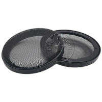 For 6.5" Speaker Grill Cover Hige-grade Car Home Audio Conversion Net Decorative Circle Metal Mesh Protection 181mm #Black