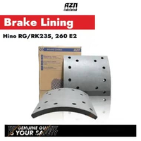 Kampas rem HD RR (Brake Lining) AZN untuk Hino RG/RK