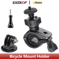Motorcycle Bike Bracket Bicycle Mount Holder For GoPro Hero 12 11 10 9 8 7 6 5 Insta360 X2 X3 DJI Osmo Action Camera Accessories