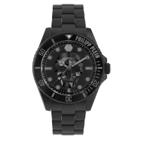 PHILIPP PLEIN THE $KULL  骷髏潛水錶 黑 PWOAA0922_44mm