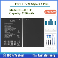 For LG V20 Stylo 3 Plus VS995 US996 LS997 H990DS H910 H918 F800 H990 BL-44E1F 3200mAh Mobile Battery Spare Part Replacement