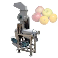 Industrial Pineapples Apple Ginger Spiral Juicer Juice Extractor Crushing And Juicing Machine For Fruits And Vegetables