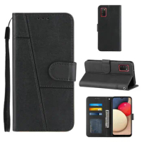 Flap Pu Leather Case Protect For Samsung Galaxy A13 A14 A15 M23 A05S A04S A34 A53 A55 A54 A35 X Cover7 5GCard Slot Wallet Cover