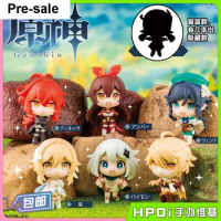 Japanese Version BUSHIROAD Sculpture Game Genshin Impact Cosplay DIY Cartoon Figure Anime Project Klee Blind Box Holiday Gift