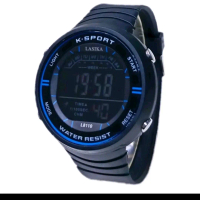 jam tangan lasika 8110 original waterproof jam tangan anak remaja tahan air Karet