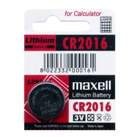 水銀鋰電池CR2016 1顆入