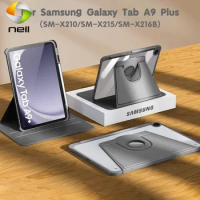 For Samsung Galaxy Tab A9+ 2023 A8 S9 FE Plus 12.4 S9FE 10.9 S6 Lite P619 S8 S7 FE 360° Rotation Acrylic Case Auto Sleep/Wake Up