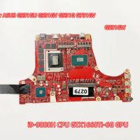 G531GW For ASUS G531GU G531GV G531G G731GV Laptop Motherboard with I5-9300H I7-9750H CPU 1660TI-6G GPU 100% Tested