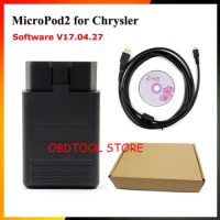 MICROPOD2 Car Diagnostic Tool for Ch-rysler v17.04.27 Multi-Languages DRB3 OBD2 USB Scanner