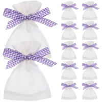 10 Pcs Lavender Sachet Bag Empty Perfume Bags Open The Window Cloth Wardrobe Decorative Pouch