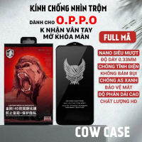 [Không mở khóa vân tay] Kính cường lực chống nhìn trộm cho oppo a55 a55s 4g 5g | phủ nano phụ kiện C