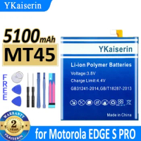 5100mAh YKaiserin Battery MT45 for Motorola Moto EDGE S Pro XT2153-1 Bateria