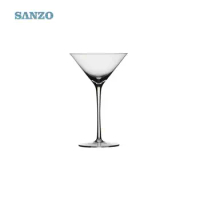 Transparent glass crystal cocktail glass creative lead-free goblet crystal brandy glass wine glass 900058