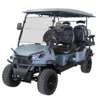 4 seater golf cart or electric power High Quality CE Approved 2+2 Type 4 Seat Off-Road Electric Golf Cart