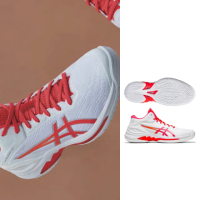 【asics 亞瑟士】GELBURST 28 男款 籃球鞋 一般楦(1063A089-100 白紅 輕量 亞瑟膠 速度型)