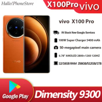 NEW ViVO X100 PRO Dimensity 9300 5G 6.78 Inches AMOLED 120HZ 50MP 100W Wired Flash Charging 5400mah OriginOS 4 OTA NFC Android14