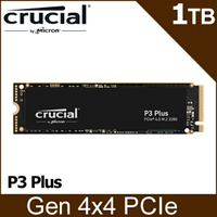 【hd數位3c】美光Micron Crucial P3 Plus 1TB/Gen4 PCIe 4.0//讀:5000M/寫:3600M/QLC顆粒/五年【下標前請先詢問 有無庫存】